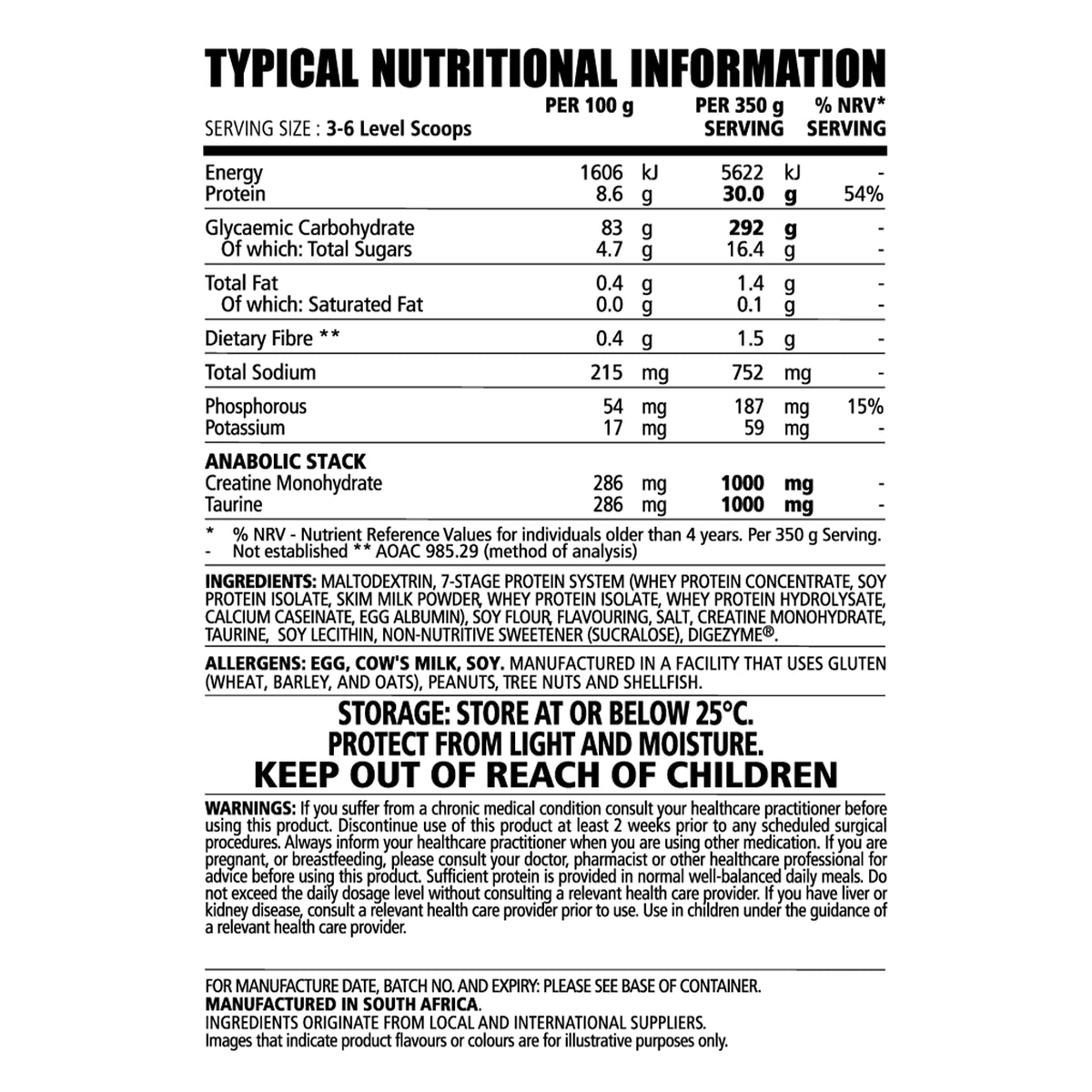 Hyper Gain mass - 4 kg