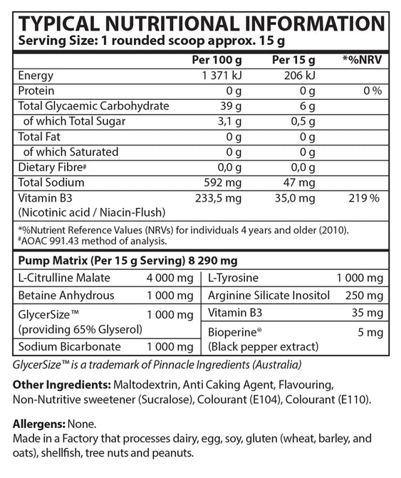 Nutricon - Blown - Pre-workout - Sweet Citrus