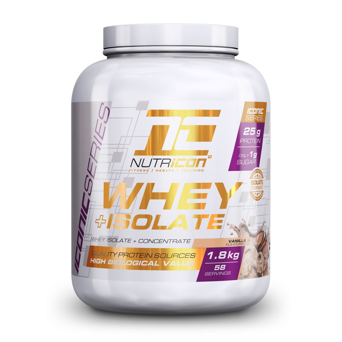 Nutricon - Whey + Isolate Vanilla 1.8kg