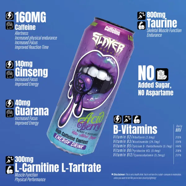 Slayer Acid Berry 500ml