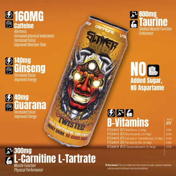 Slayer Blood Orange Twisted 500ml
