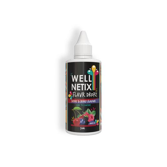 Well Netix - water drops - Cherry & berry - 50ml
