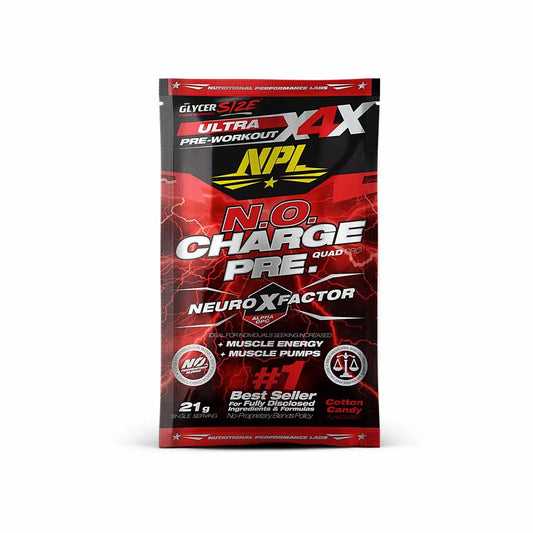 N.O Charge Pre Sachet cotton Candy 21g