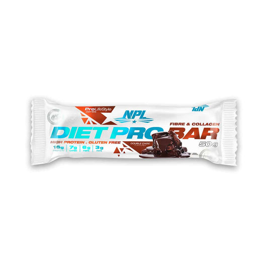 NPL Diet Pro Bars Double Choc 50g