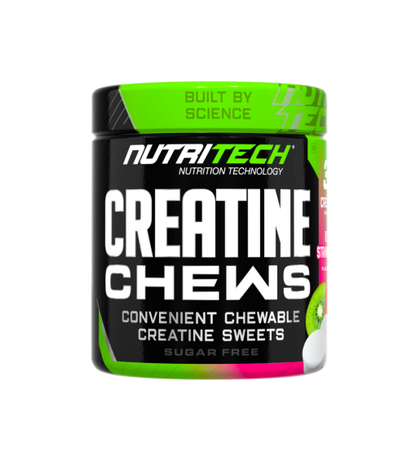 NUTRITECH Creatine Chews Kiwi Srawberry 400g (90 Chews.)