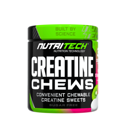 NUTRITECH Creatine Chews Kiwi Srawberry 400g (90 Chews.)