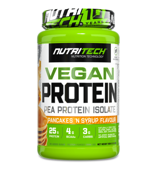 NUTRITECH VEGAN PROTEIN 908g Pancakes & Syrup (28 Servings.)