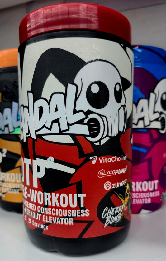 Vandal - DTP2 Cherry Bomb Pre-Workout - 322g