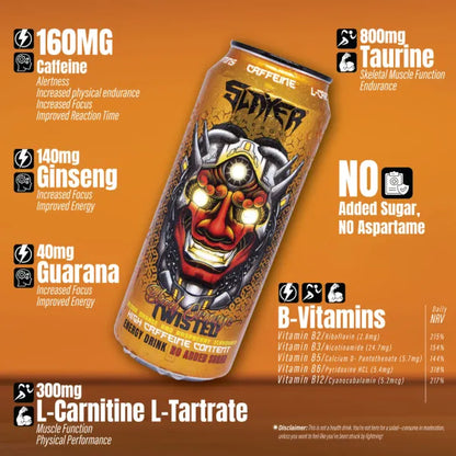 Slayer Blood Orange Twisted 500ml