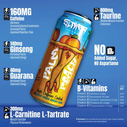 Slayer Palm Peach 500ml
