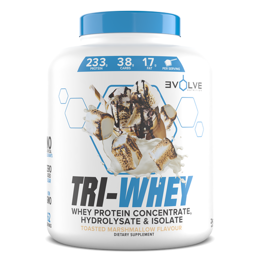 Evolve - Tri Whey - Toasted Marshmallow - 2kg (62 servings.)