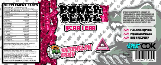 Power Bears - BCAA/EAA - Watermelon Crush