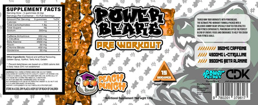 Power Bears - Pre Workout - Peach Punch